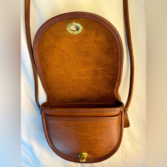 RARE Vintage Coach Mini Bag - #9825 (Tabac or British Tan) - Picture 7 of 10